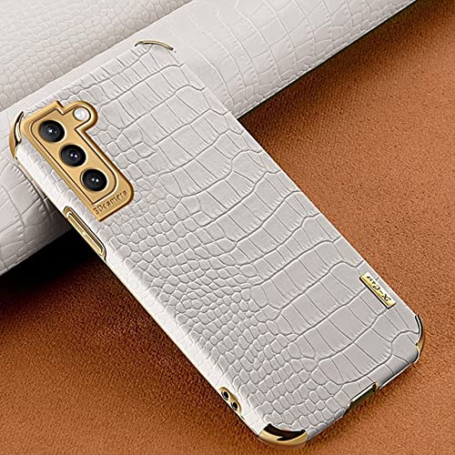 Coque en cuir crocodile pour Samsung A53 5G étui chic antichoc