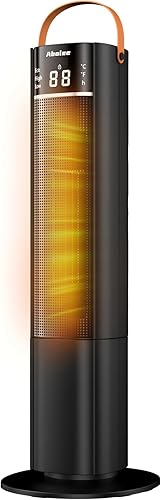 Calentadores espaciales para uso en interiores, calentador eléctrico de 26 pulgadas y 12 piess con control remoto, calentadores eléctricos de 1500 W