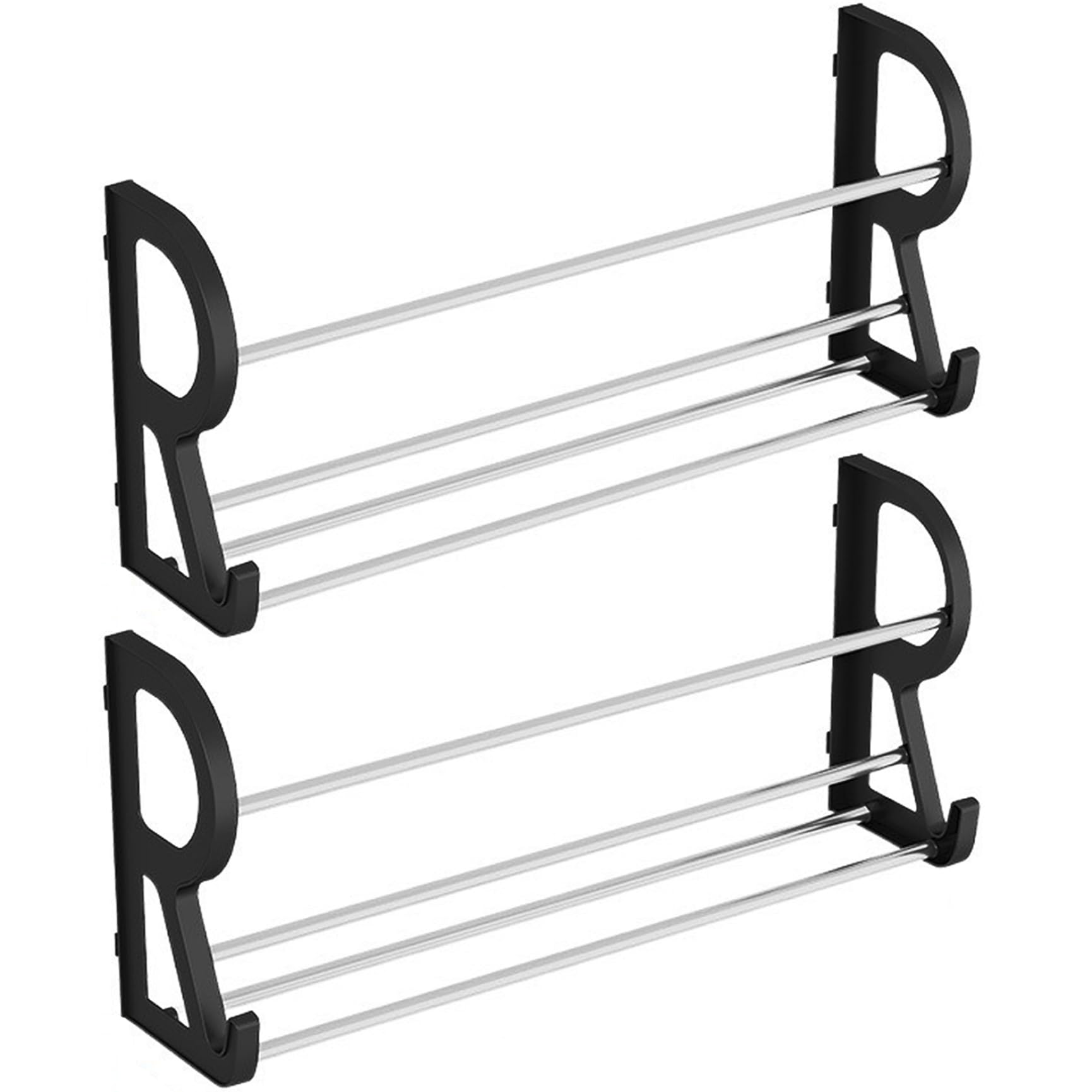 Support suspendu robuste pour ranger les chaussures étagère murale placard sans percer