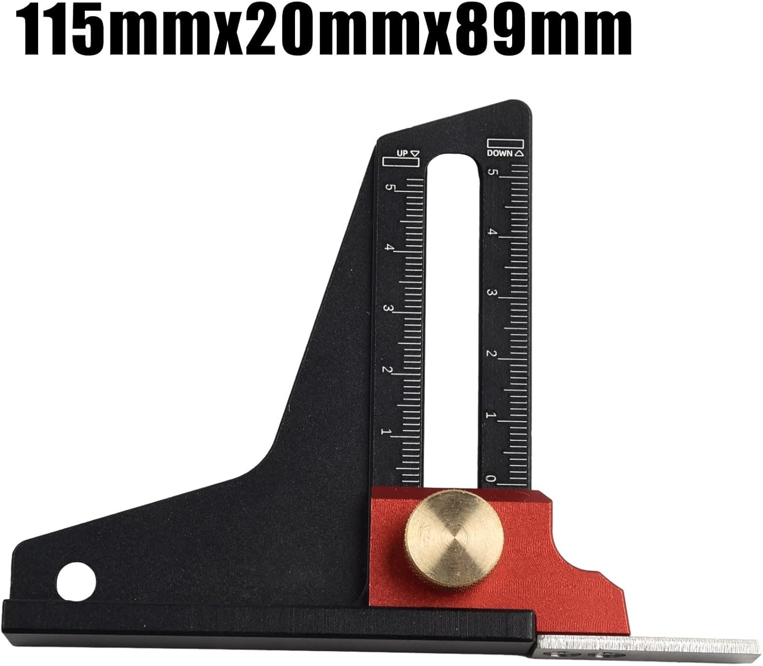 Accurate Saw Blade And Cutter Height Measurement With This Lightweight Aluminum Alloy Gauge Tool