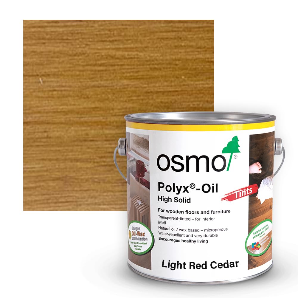 Osmo Light Red Cedar Polyx Oil Original, Matt Finish ( 431, 375Ml)