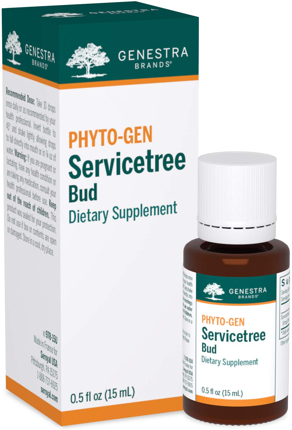Genestra Brands Servicetree Bud | Herbal Supplement | 0.5 fl. oz.