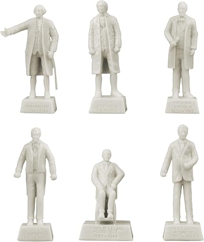 Miniatura 3 de BMC Presidents of the United States Series 1 Figura de plástico 6pc Set