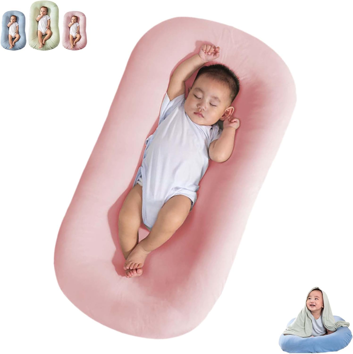 Baby Lounger 024 Months, Newborn Lounger Nest Sleeper, Baby Lounger for Newborn
