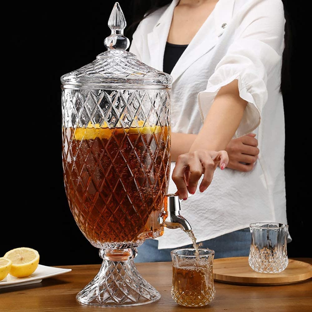Bierzapfanlage, Getränkezapfanlage Für Bierfässer Mit Leichtgängigem Zapfhahn, Transparent, Für Eiskaffee, Tee, Limonade