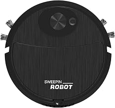 Combo de robot aspirador y trapeador, robot de limpieza inteligente automático, ultrafino y silencioso, navegación inteligente, evitación de obstáculosB001
