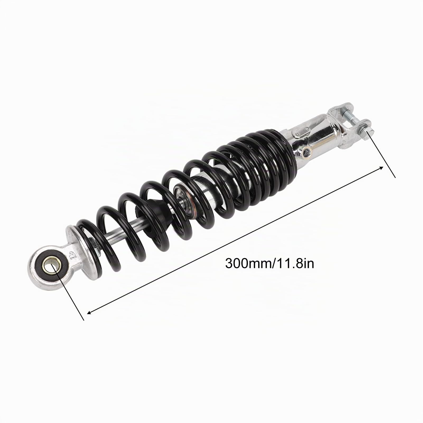 Ammortizzatore Posteriore Accessori Scooter 300MM 3000LB per JOG 100 Nero Moto