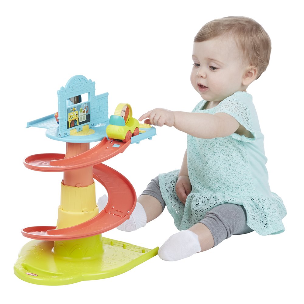 Hasbro Playskool B1649EU4 - Auto-Rollbahn, Vorschulspielzeug