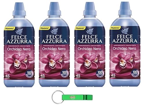Felce Azzurra Ammorbidente Concentrato - Ammorbidente Concentrato - 45 lavaggi - 900ml + portachiavi Beni Culinari