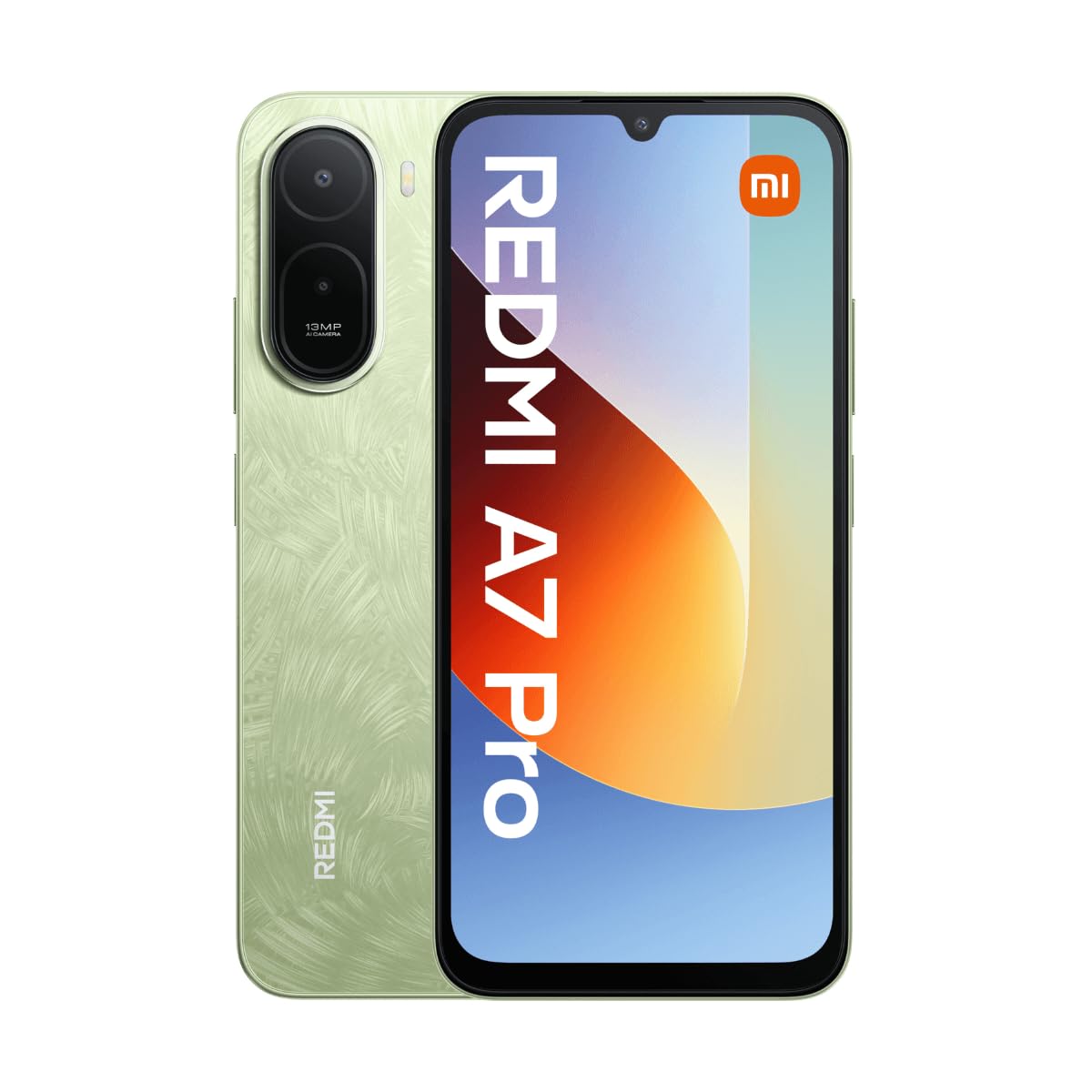 Redmi A7 Pro 4+64, Vert Palm | Sans adaptateur secteur inclus