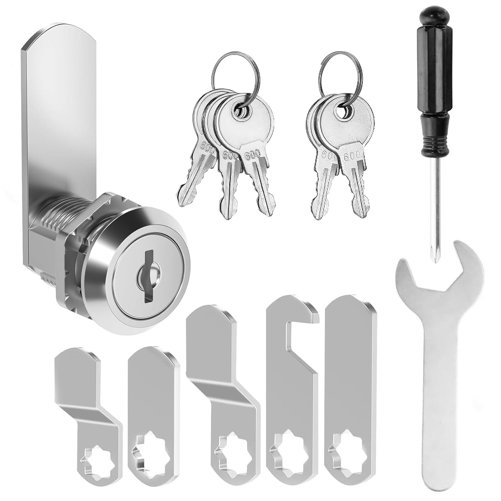 20mm Mailbox Letterbox Cabinet Cam Lock Replacement Set