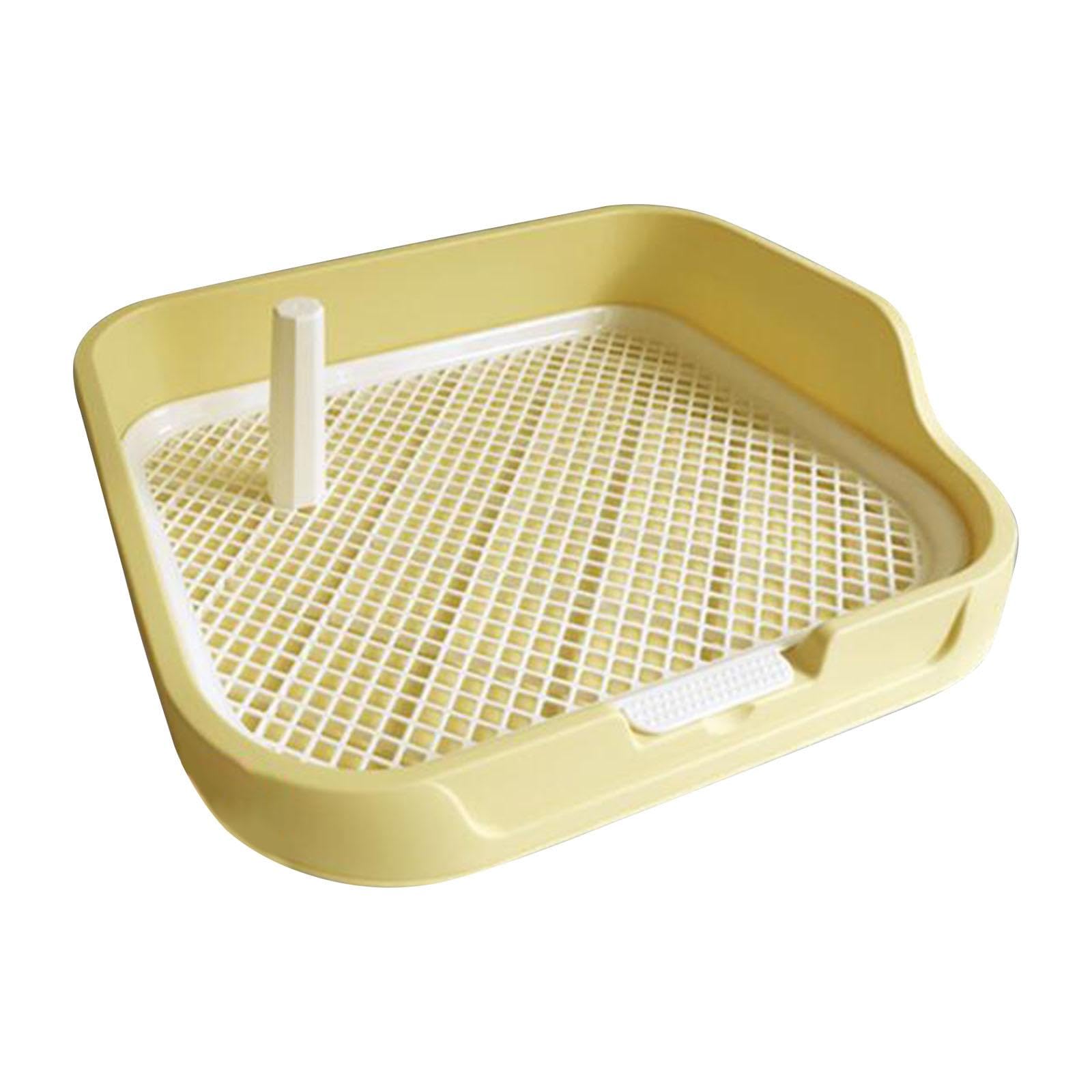 Toilette litière grille chien chat pour stopper les sols souillés et glissades à la maison
