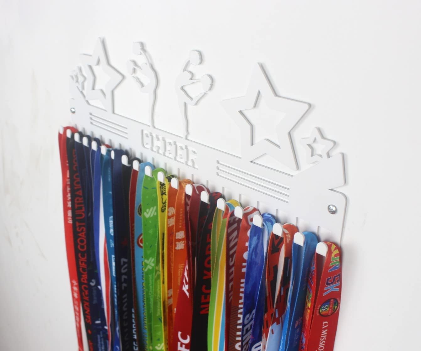 Gymnastics, Dance, Cheer Medal Hanger Display, Medal Holder Ribbon Display & Award Medal Rack, Great Dance Gifts for Kids