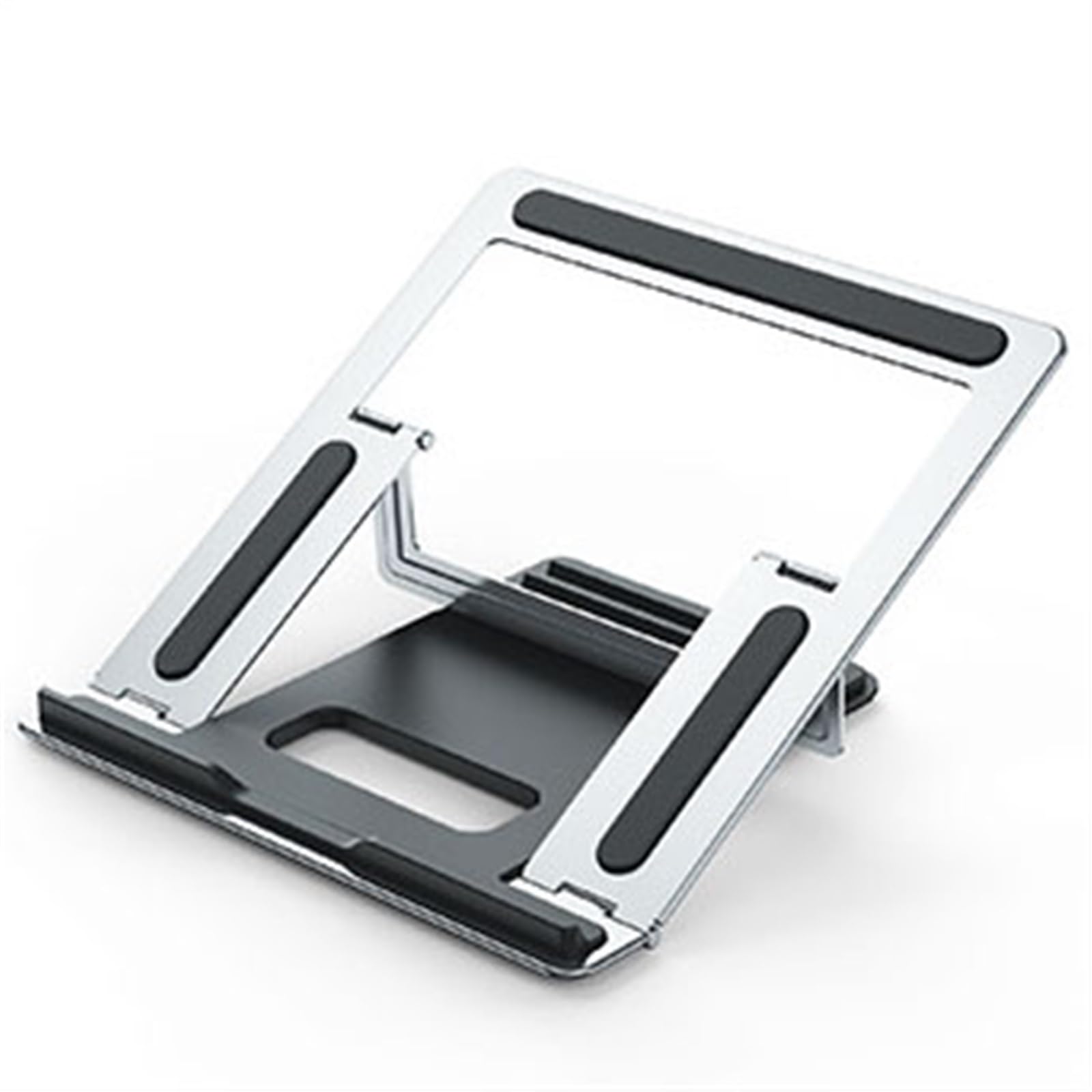 Soporte for computadora portátil, aluminio, base for computadora portátil, ajuste de 4 velocidades, soporte ergonómico plegable for computadora portátil, resistente a rayones y abrasión, for todas las