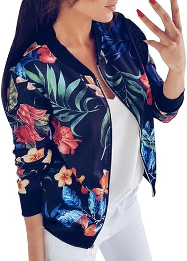 floral jacket womens