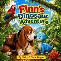Finn's Dino Adventures (Finn's Adventures) B0CS3PNYK9 Book Cover
