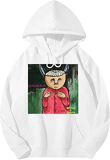 [in.studio] Dinosaur Jr. ダイナソー ジュニア パーカー メンズ 長袖 フード付き スウェット トレーナー 人気 トップス プルオーバー 無地 カジュアル おしゃれ 人気 ポケット付き 春秋冬服 男女兼用 大きいサイズ