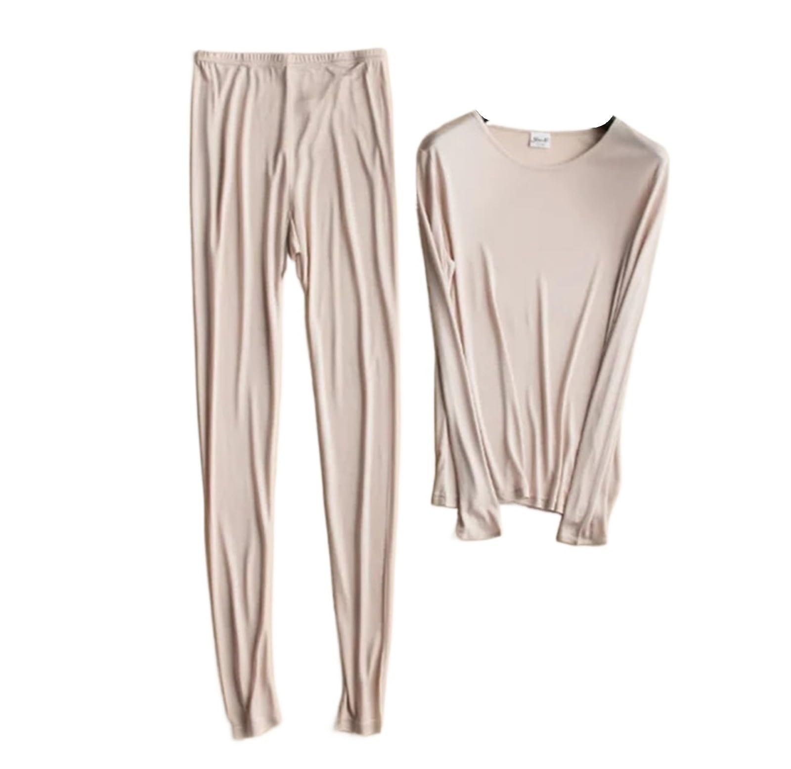 Thermo-Set für Damen Seide Unterwäsche Frauen Innere Tragen Thermische Winter Kleidung Thermo Top Hemd Warme for Frau Dessous Set Pyjamas
