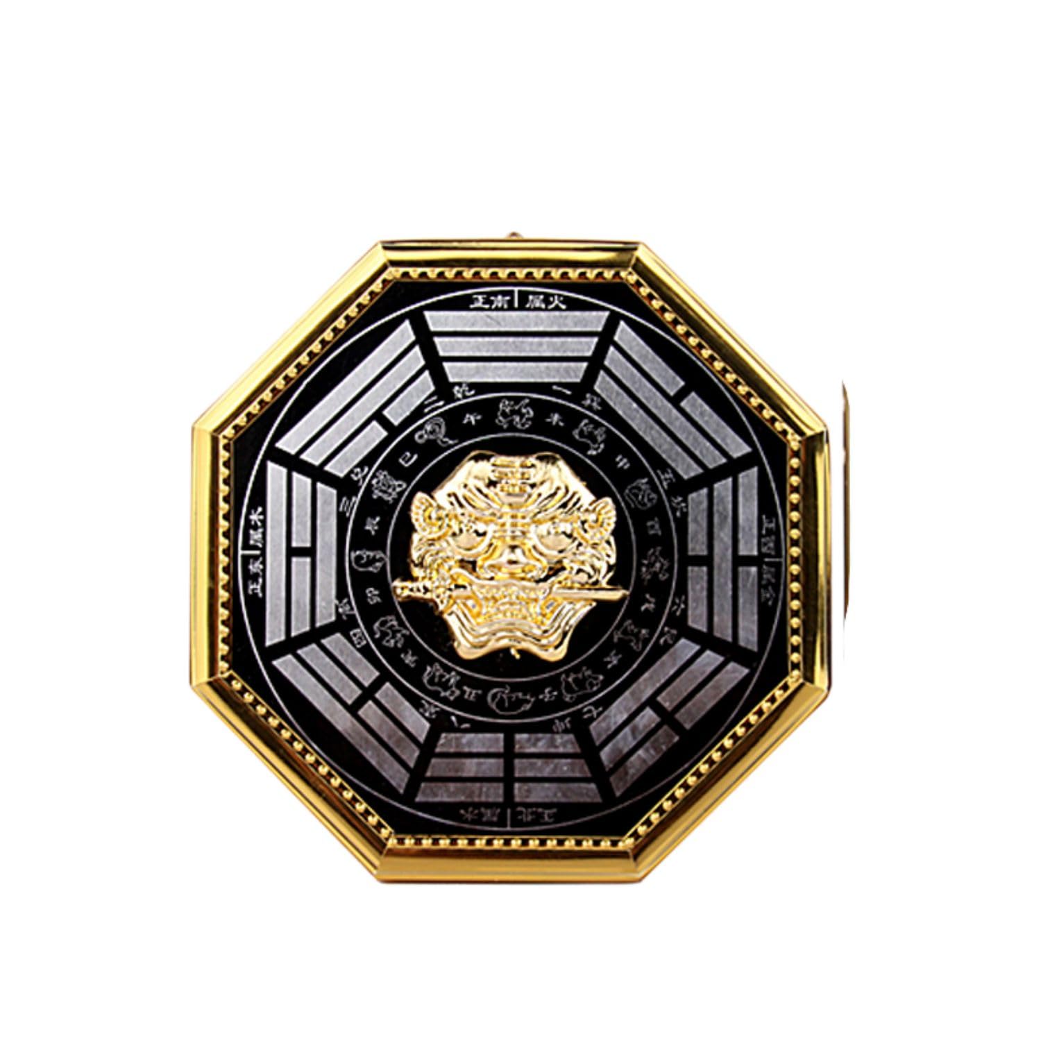 Amazon.com: Jefuzh 桃木虎头八卦镜Traditional Chinese Feng Shui
