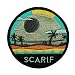 Disney Star Wars Rogue One Planet Scarif Patch Officially Licensed Iron On Applique