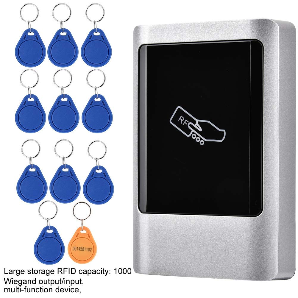 Controller di accesso per lettore di schede impermeabile esterna RFID Gestione dell'accesso alla porta Wiegand Supporto per smart card 1000 per porta singola(ID)