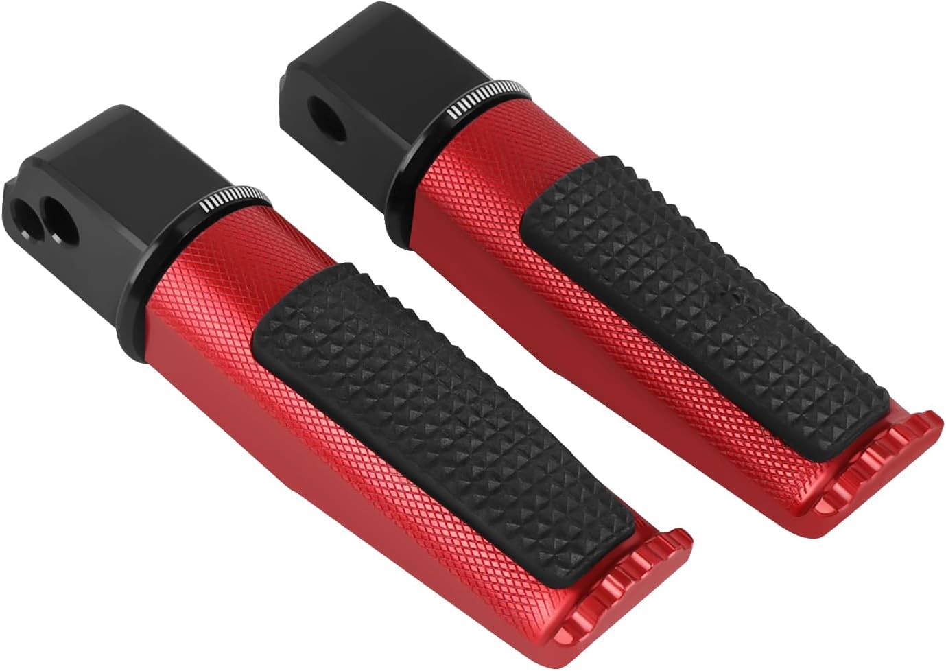 Motorcycle Footpegs Rear Passenger Foot Pegs Replacement for BMW S1000R S1000 R 2014-2020 S1000RR S1000 RR 2009-2019 Foot Rests Pedal (red)