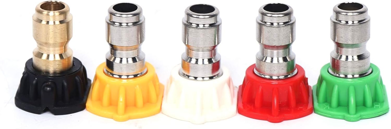Cleaning Tool ExWand Lance High Pressure Washer Cleaner Power Jet Water Spray Nozzle Attachment Washer Wands Rod Kit for Nozzle undercarriage Cleaner Surface Cleaner etc (30°+90°)