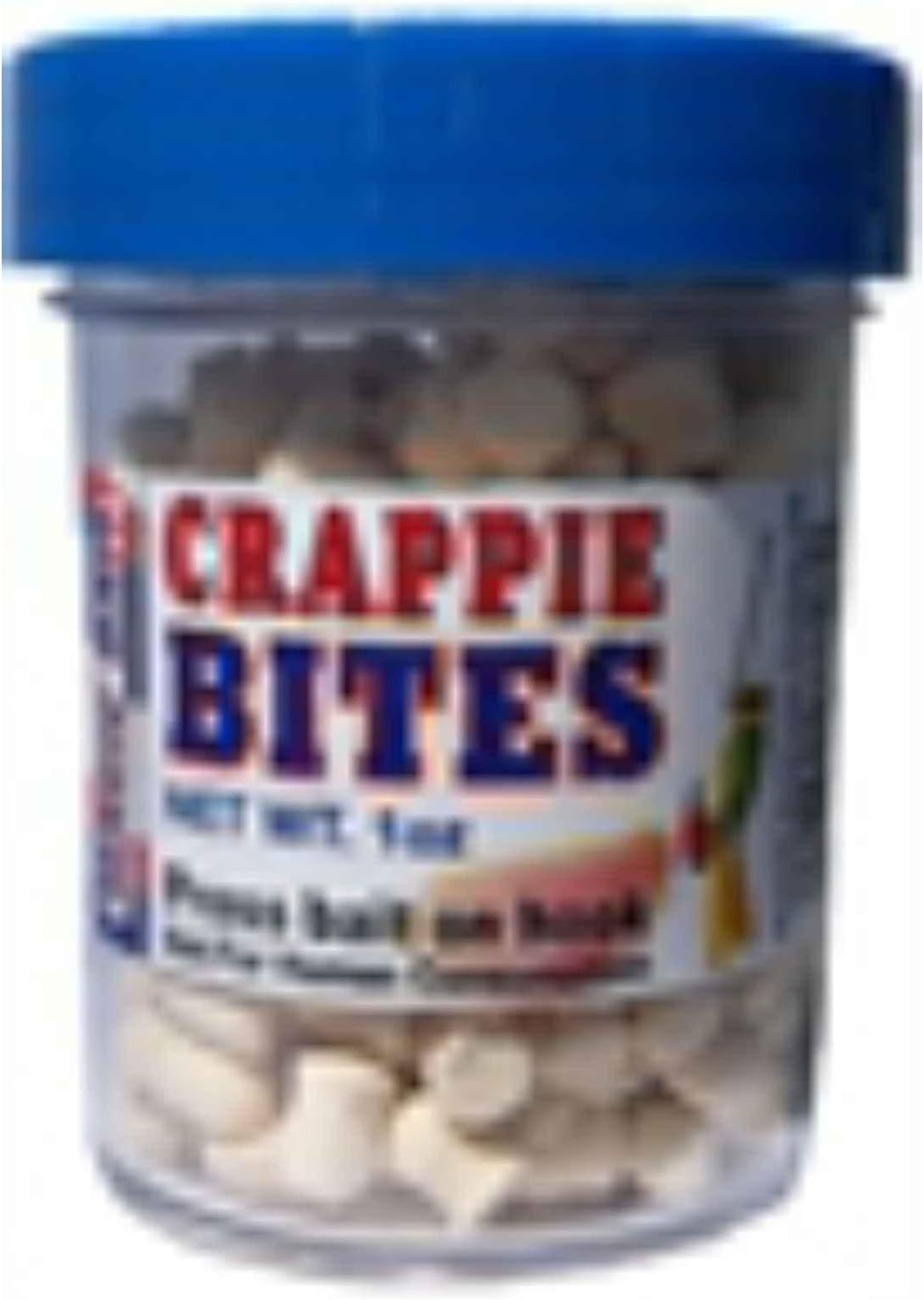 MAGICBait Crappie Bites Crappie Nibbles Fishing Lures - Fishing Bait and Fishing Candy in 1 Ounce (28 Grams) Jar