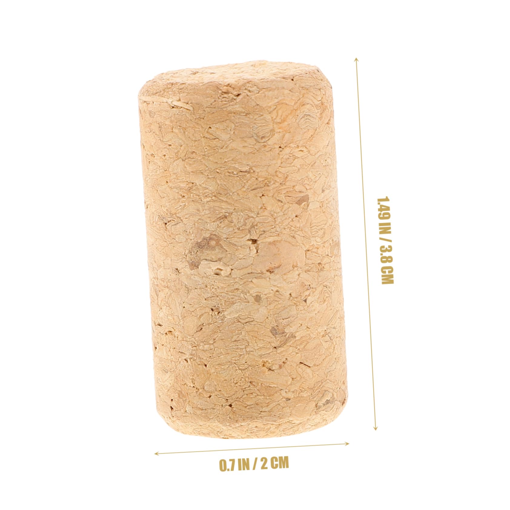 CIYODO 20pcs Synthetic Oak Wine Bottle Corks and Reusable Stoppers for Homemade Wine Airtight Seal for Preserving Taste Lightweight and Easy to Use