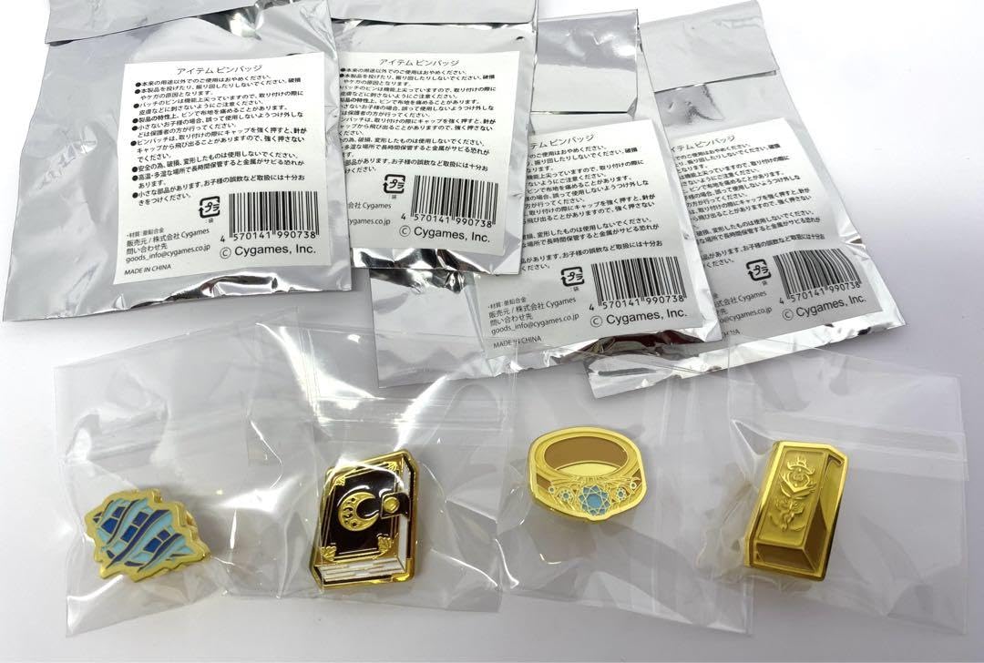 グラブル グラフェス アイテム ピンバッジ 7個セット　ヒヒイロカネ　久遠の指輪 グランブルーファンタジー on X: 