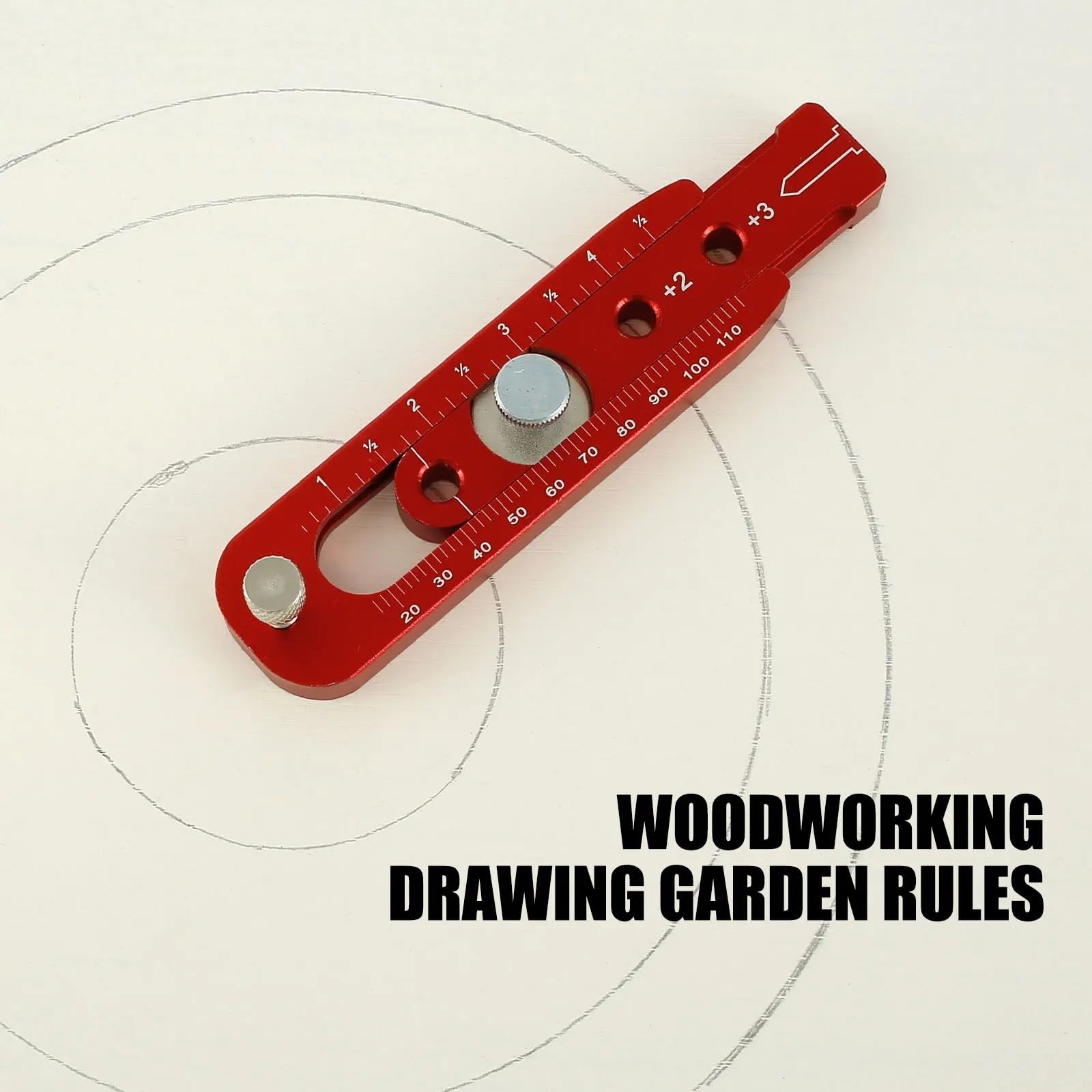 Attrezzi Falegnameria Trova Centro Per Tornio Legno - Strumento Precisione Cerchi E Disegno Centratore Per Tornio Legno