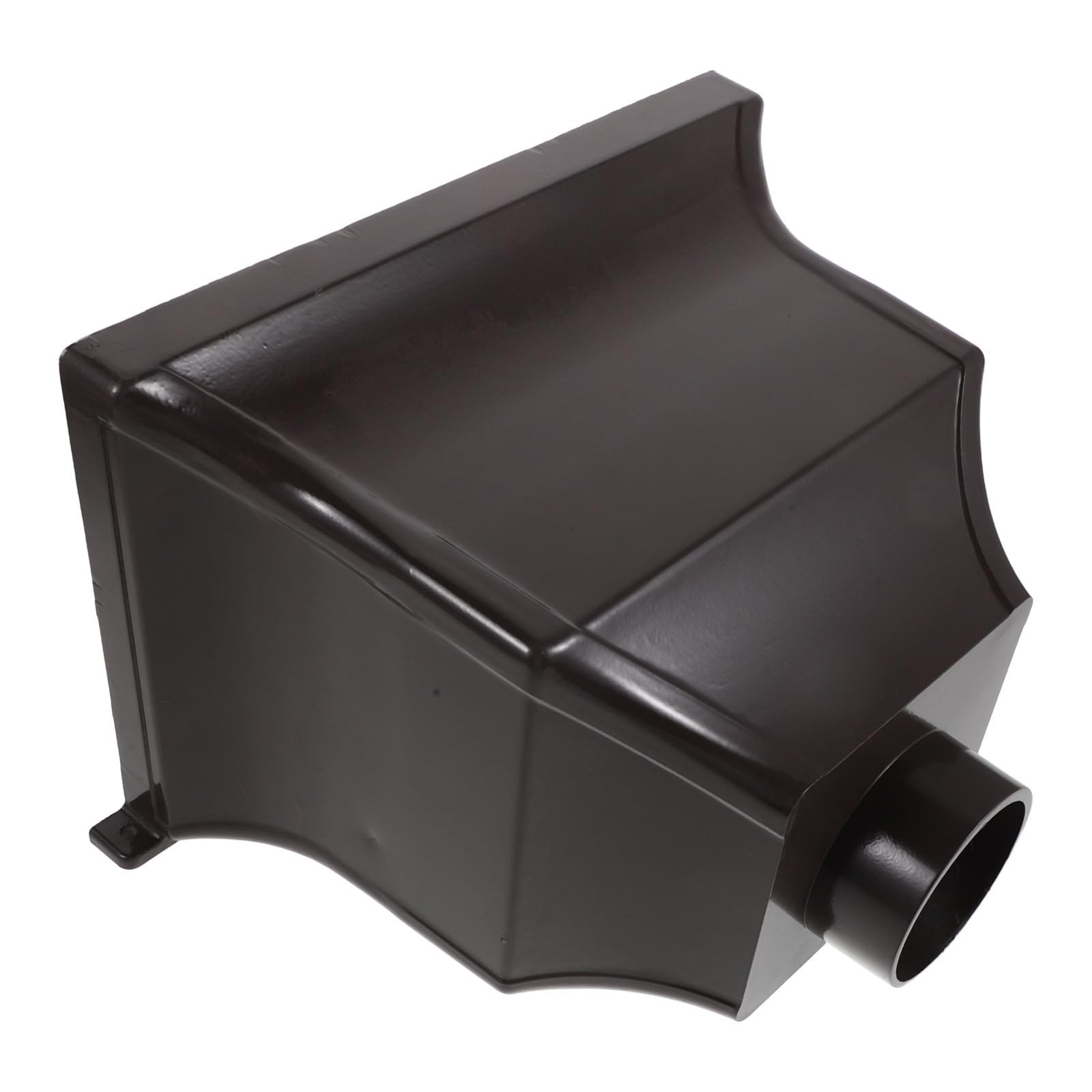 Gouttière en alliage d'aluminium marron légère ABOOFAN pour toits et projets DIY