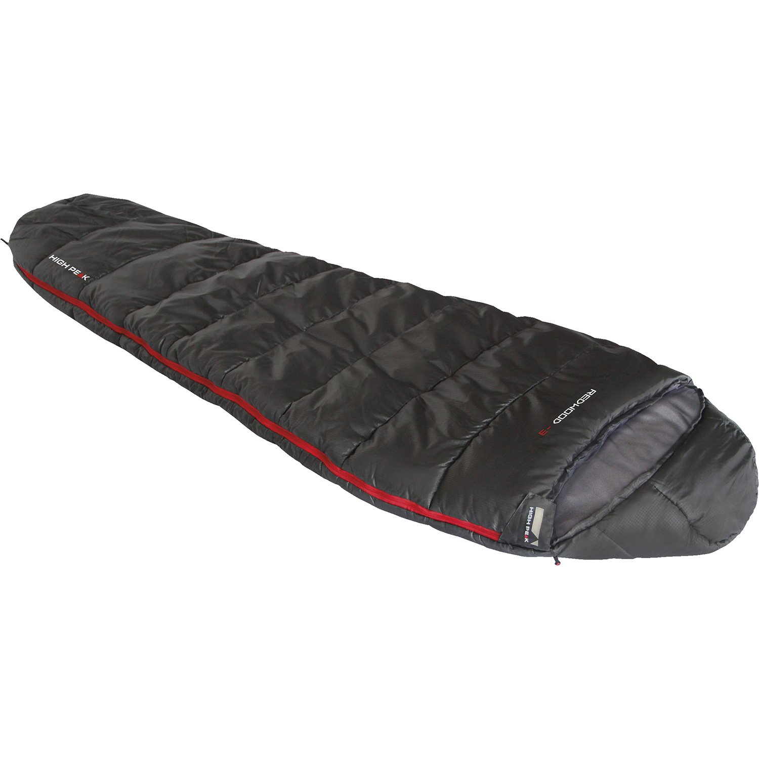 High Peak 3-Jahreszeiten Mumien-Schlafsack Redwood 3 Sport & Freizeit