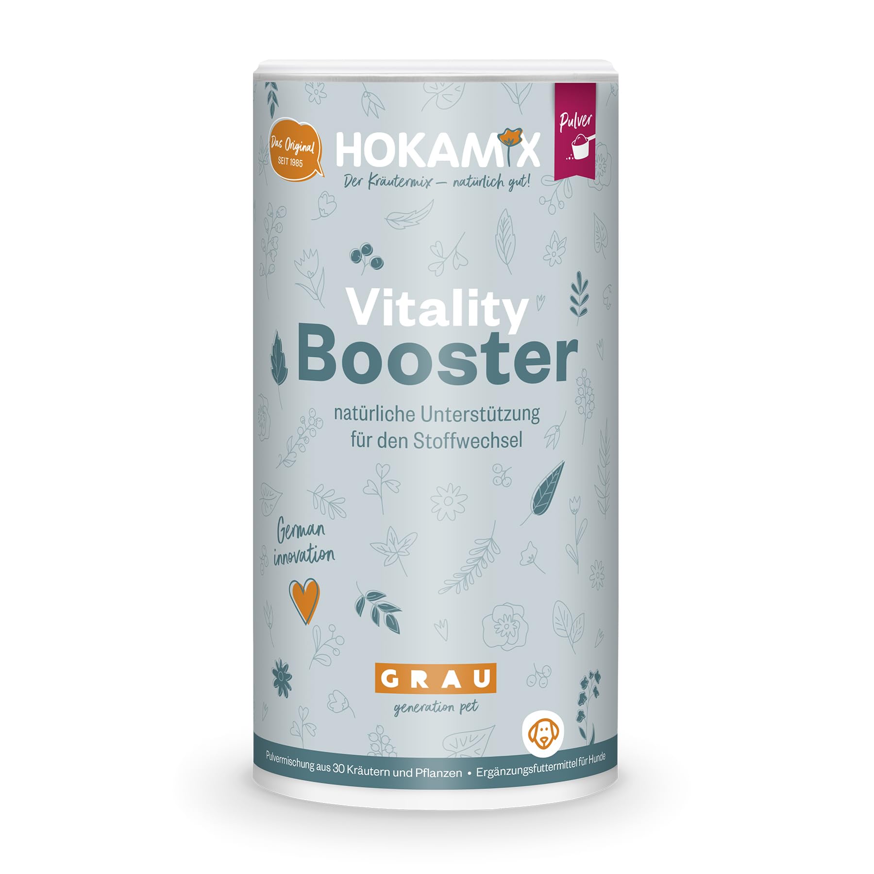 GRAU - El Original - Hokamix Vitality Booster, Pack Individual (1 x 800 g)