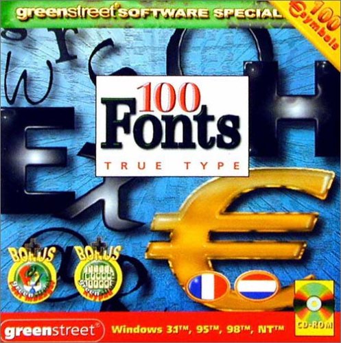 Preisvergleich Produktbild 100 euro fonts