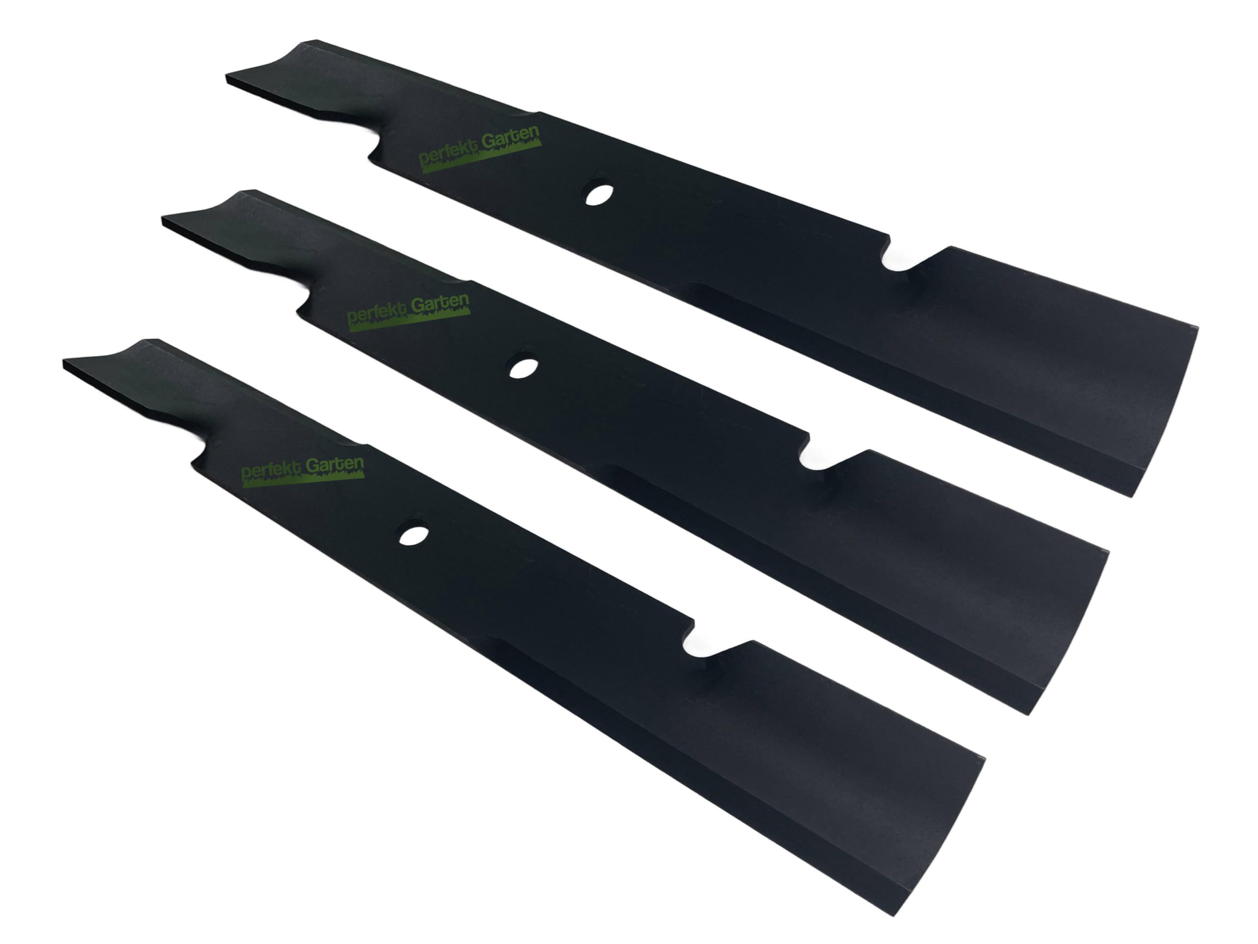 3 Lames de Tondeuse 53 cm perfektGarten pour Modèles PZ 5223 5225