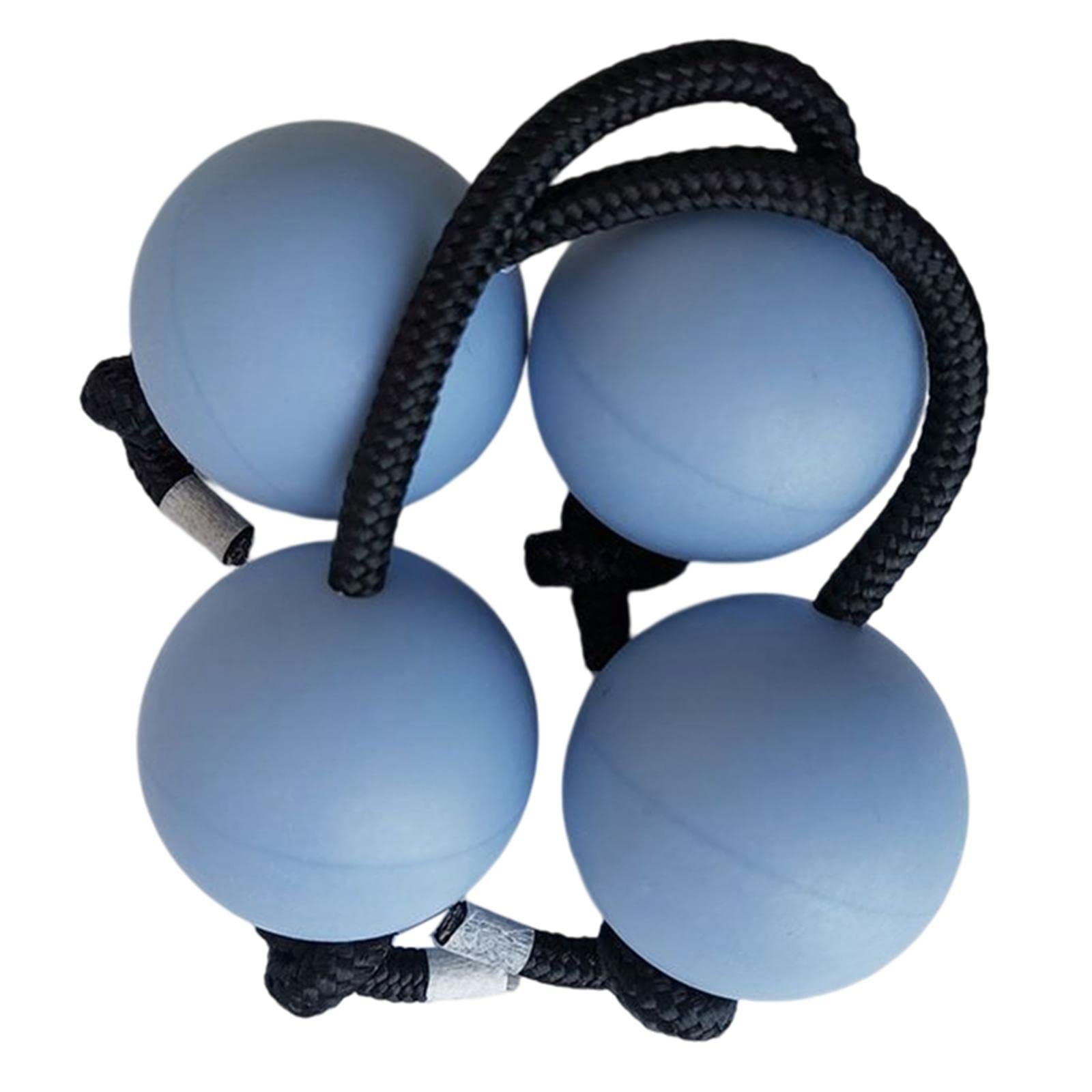 THE STYLE SUTRA 4Pcs Authentic African Shaker Portable Convenient For Percussion Ensembles Blue