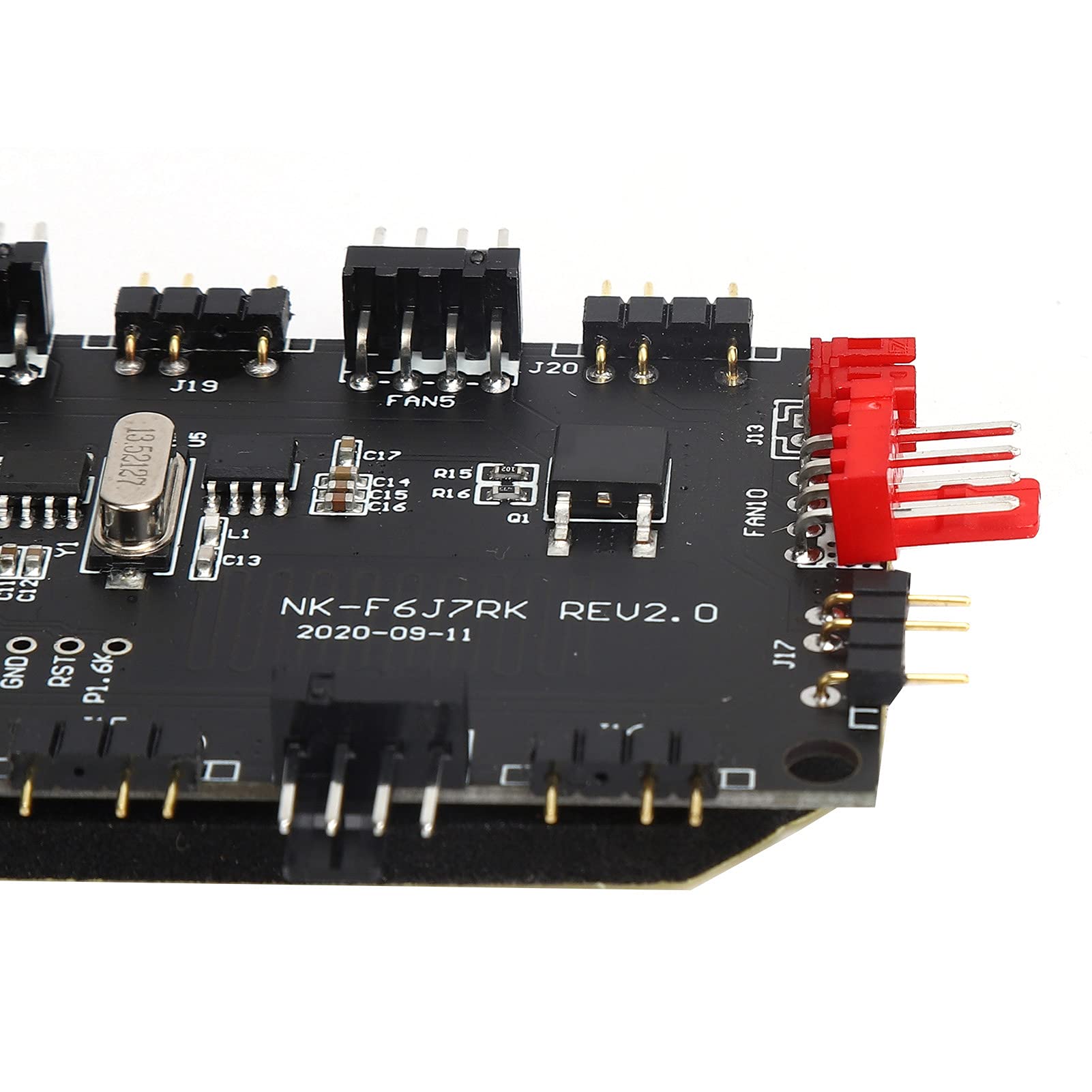 Kontroler Oświetlenia LED PCB Zasilacz Wentylatora Hub 4/3-pinowy Rozdzielacz ARGB Bezprzewodowy Pilot o Profesjonalnym Designie i Rozsądnej Konstrukcji
