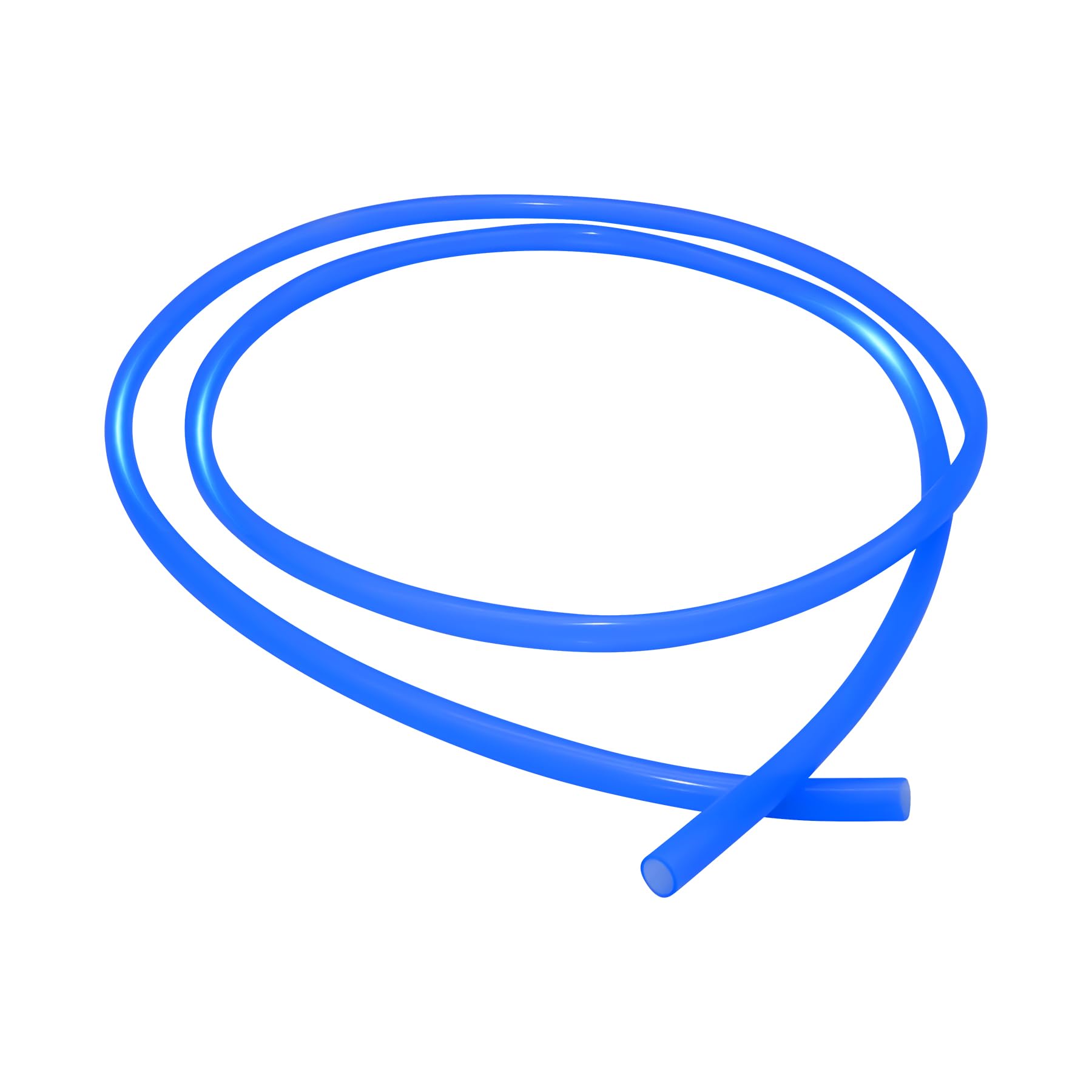 Imeistek Blue Silicone Tube, 6Mm Id X 8Mm Od 2M, Flexible Silicone Tubing Water Air Hose Pipe For Pump Transfer