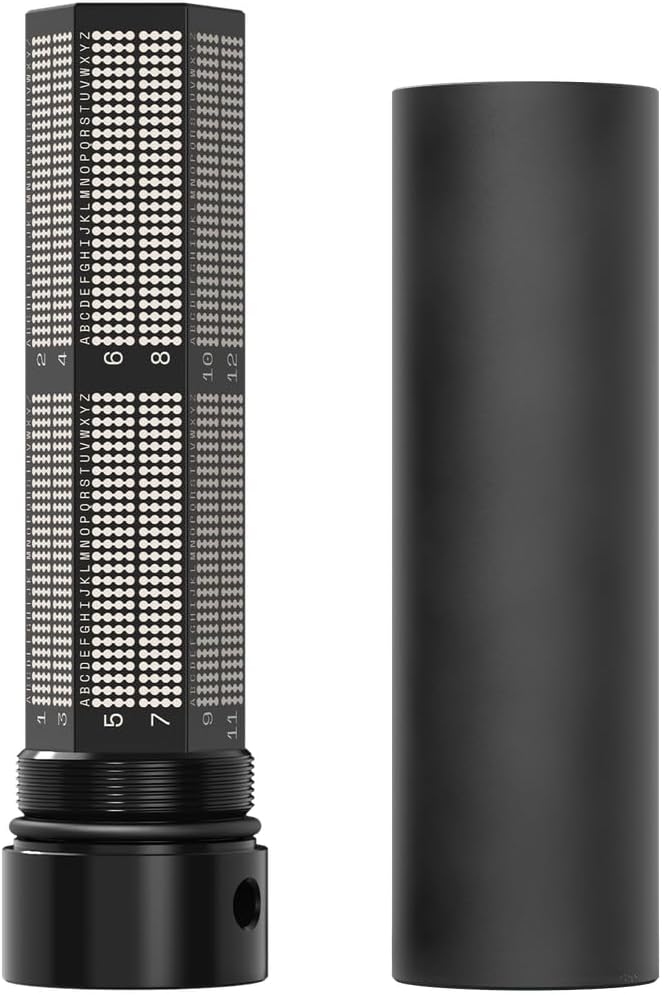 Trezor Keep Metal 24 Word - Crypto Seed Phrase Backup Storage - Aerospace Grade Stainless Steel for Total Security - Supports Ledger and Other Hardware Wallets