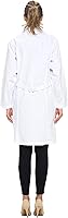 Vista 2 de Natural Uniforms Abrigo médico profesional de manga larga unisex de 40 pulgadas