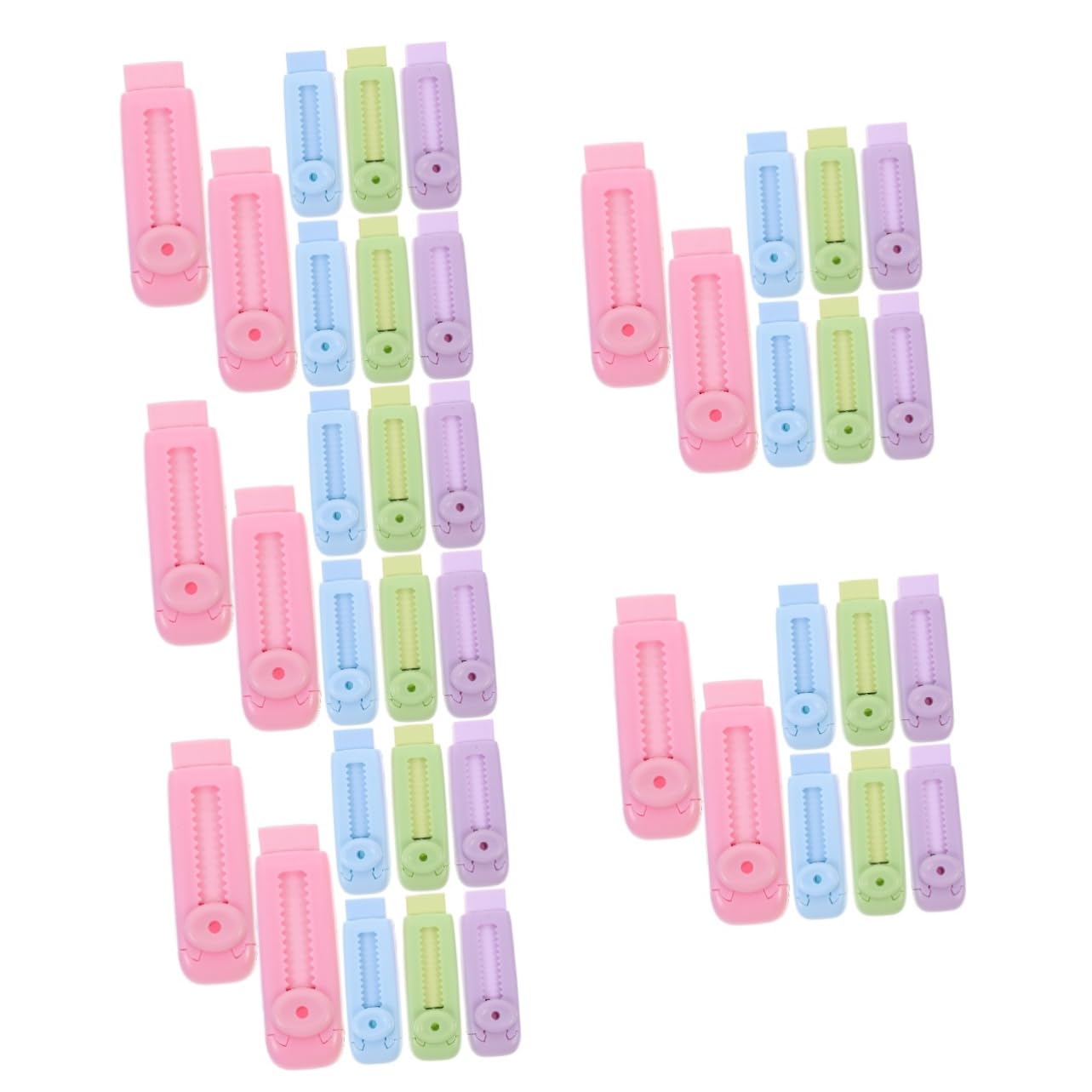 OSALADI 5 Ensembles Gomme Télescopique École Rétractable Mécanique Enfants Gomme À Effacer Grand Gommes À Dessiner Pour Dessiner Les Étudiants Glissent Des Gommes Abdos 8 Pièces * 5