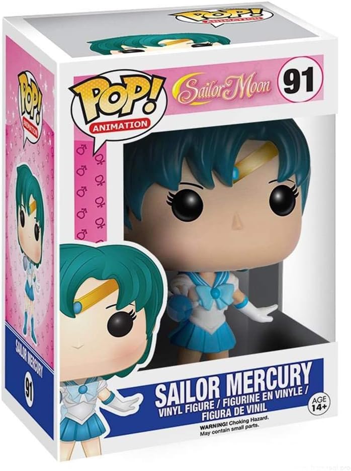 Funko POP Anime: Sailor Moon - Sailor Mercury Action Figure