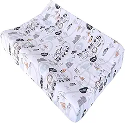 Trocador Anatômico Impermeável Troca Fralda Bebê Menino Menina para Cômoda e Berço (Trenzinho)