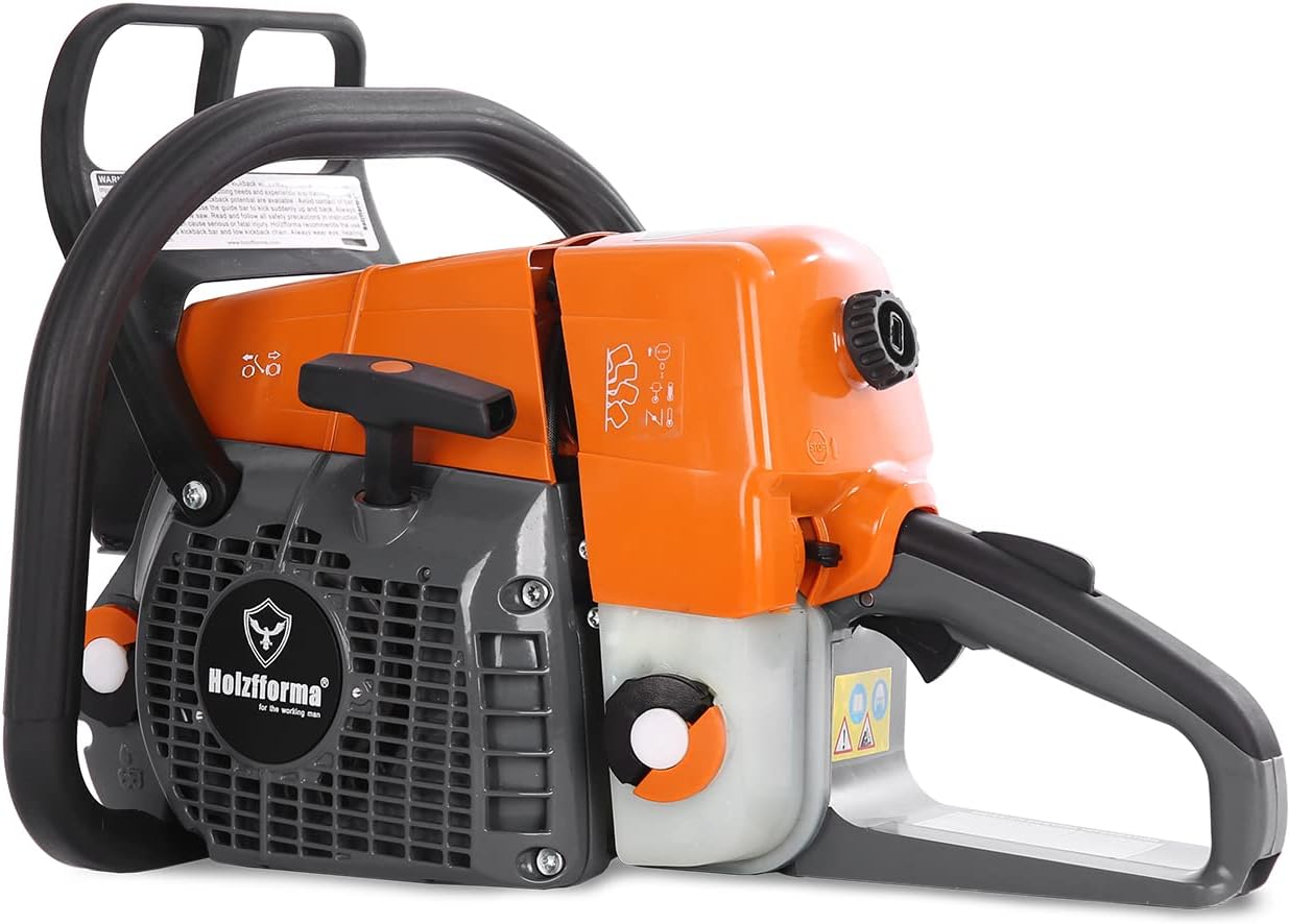 Holzfforma 59cc O Dark Gray G366 Gasoline Chain Saw Power Head Only Without Guide