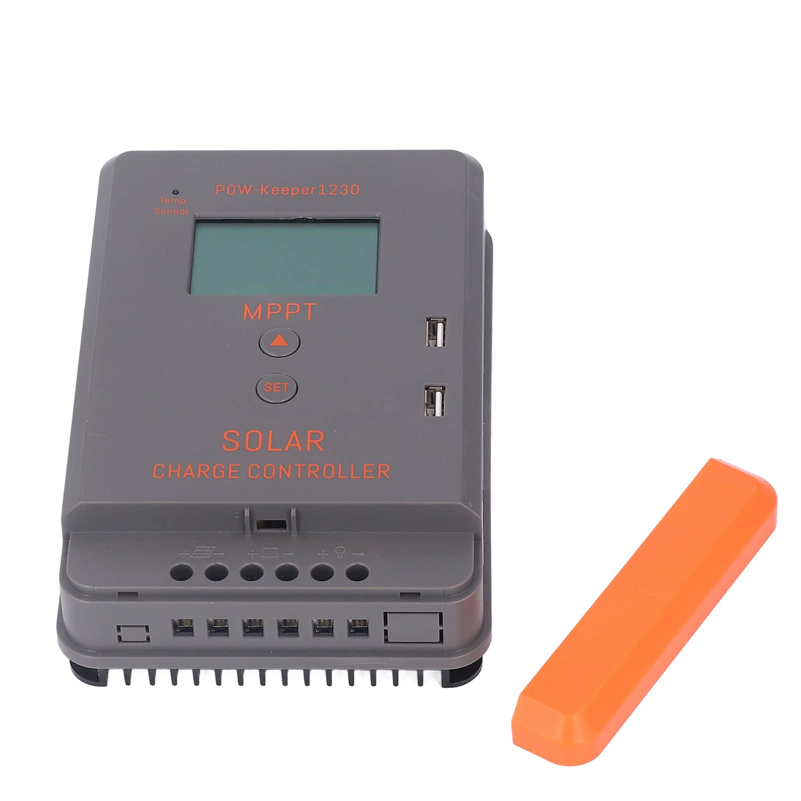 Kontroler ładowania Słonecznego MPPT, Regulator ładowania Słonecznego 30 A 12 V 24 V z Kolorowym Ekranem LCD, śledzenie 99%, Konwersja 98%, do Systemów Solarnych z zalaną żelem baterią litową
