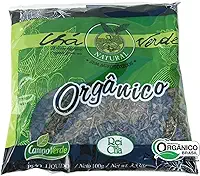 Chá Verde Orgânico das Folhas Campo Verde pacote 100 gramas