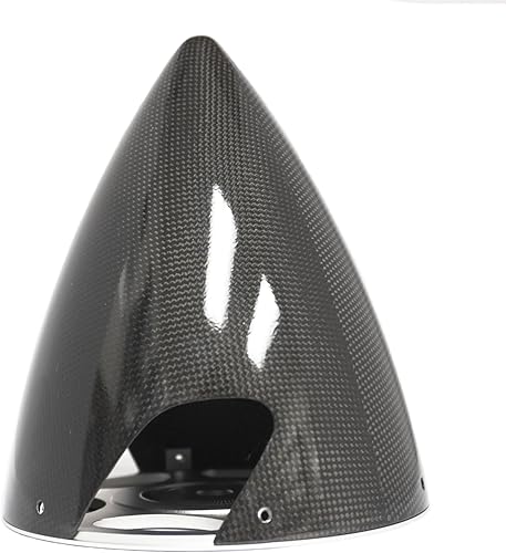 XOAR Spinner de fibra de carbono para RC Gas modelo de ala fija aviones para 5 pulgadas 3-Blade Gas RC Planes Tractor Prop