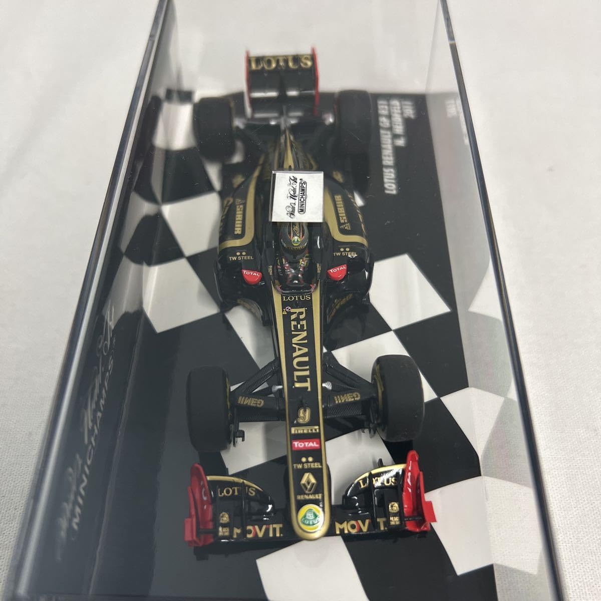 Amazon | MINICHAMPS 1/43 LOTUS RENAULT GP R31 N.Heidfeld #9 2011年
