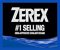 Vista 3 de Zerex - Anticongelanterefrigerante prediluido 5050 sin silicato y sin borato de color azul para vehículos asiáticos 1 GA